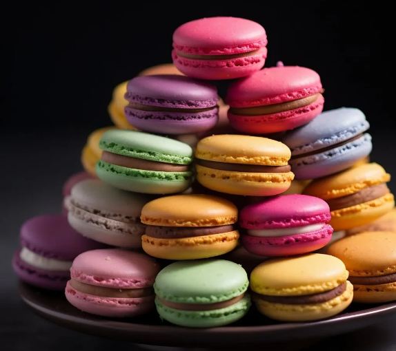 France famous classic dessert macarons